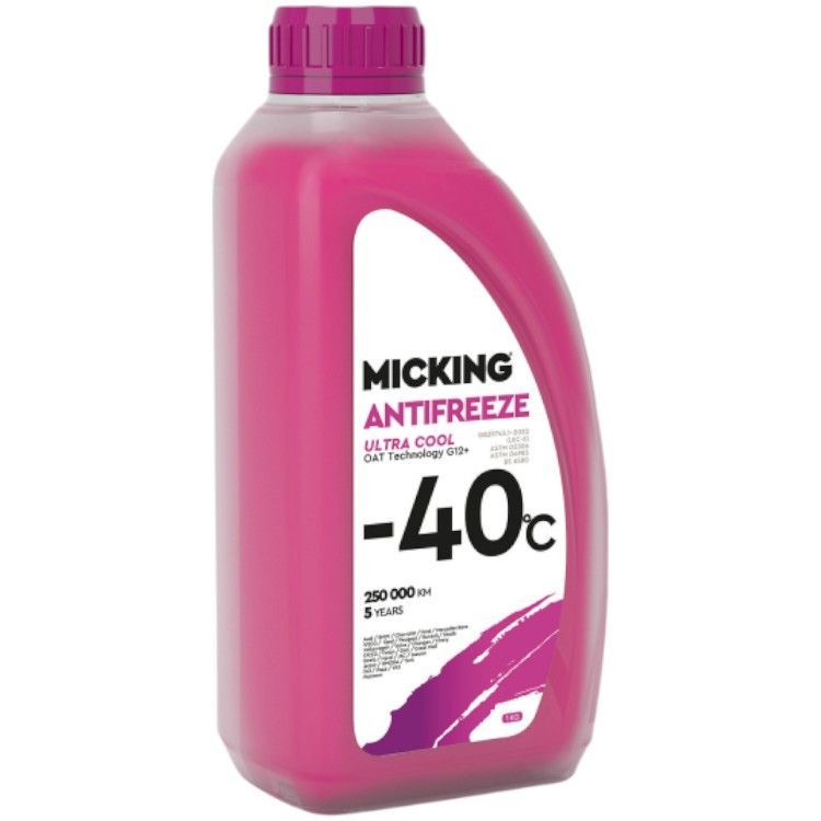 MICKING ULTRA COOL OAT Technology G12+ -40C розовый, 1кг